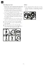 Preview for 38 page of Franke Minerva 4-in-1 Electronic Installation And User Manual