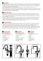 Preview for 2 page of Franke MINERVA/IRENA Manual