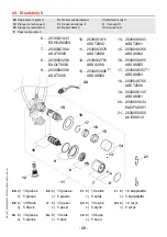 Preview for 49 page of Franke MIRANIT F5 Installation And Operating Instructions Manual