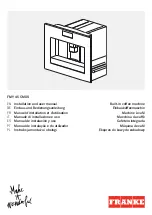 Franke Mythos FMY 45 CM XS Installation And User Manual preview