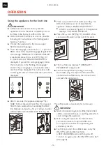 Preview for 14 page of Franke Mythos FMY 45 CM XS Installation And User Manual