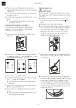 Preview for 20 page of Franke Mythos FMY 45 CM XS Installation And User Manual