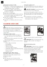 Preview for 22 page of Franke Mythos FMY 45 CM XS Installation And User Manual