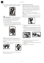 Preview for 24 page of Franke Mythos FMY 45 CM XS Installation And User Manual