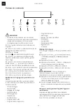 Preview for 62 page of Franke Mythos FMY 45 CM XS Installation And User Manual