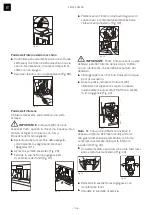 Preview for 106 page of Franke Mythos FMY 45 CM XS Installation And User Manual