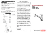 Preview for 1 page of Franke NOBEL FFPS4500 Installation Manual