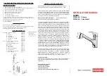 Franke NOBEL FFPS4500 Installation Manual предпросмотр