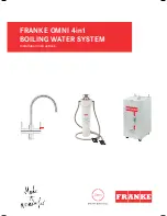 Preview for 1 page of Franke OMNI 4in1 Installation Instructions Manual