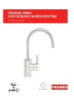 Franke omni DUO Installation & User Manual preview