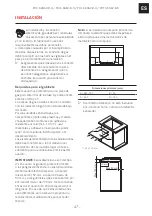 Preview for 47 page of Franke OPERA POC 6 3GAV-D-O Installation And User Manual