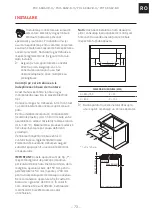 Preview for 73 page of Franke OPERA POC 6 3GAV-D-O Installation And User Manual