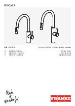 Preview for 1 page of Franke PESCARA PULL DOWN FF4700 Installation Manual