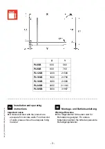 Предварительный просмотр 3 страницы Franke PLANOX PL6SB Installation And Operating Instructions Manual