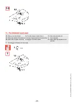 Preview for 20 page of Franke PROTRONIC-S PRTRS0013 Installation And Operating Instructions Manual