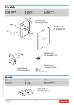 Preview for 13 page of Franke PRTR0014 Installation And Operating Instructions Manual