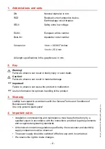 Preview for 4 page of Franke PWC3O0002 Installation And Operating Instructions Manual