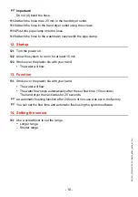 Preview for 10 page of Franke PWC3O0002 Installation And Operating Instructions Manual