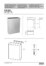 Franke RODX605 Installation And Operating Instructions предпросмотр