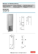 Franke RODX618E Installation And Operating Instructions preview