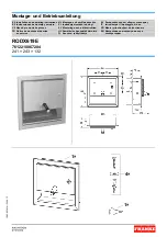 Предварительный просмотр 1 страницы Franke RODX619E Installation And Operating Instructions Manual