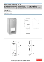 Franke RODX672 Installation And Operating Instructions предпросмотр