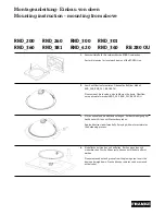 Предварительный просмотр 2 страницы Franke RONDO
 series Mounting Instruction