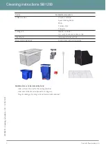 Preview for 2 page of Franke SB1200 Cleaning Instructions