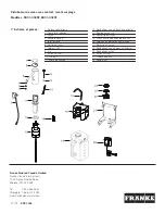 Предварительный просмотр 5 страницы Franke SD01-002SF Quick Start Manual