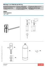 Franke SD80 Installation And Operating Instructions Manual preview