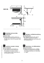 Preview for 3 page of Franke SIRIUS BS311N Installation And Operating Instructions Manual