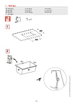 Preview for 4 page of Franke SIRIUS BS323N Installation And Operating Instructions Manual