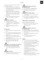 Preview for 7 page of Franke SMART SM 86 P Installation And User Manual