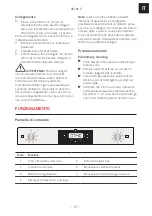 Preview for 57 page of Franke SMART SM 86 P Installation And User Manual