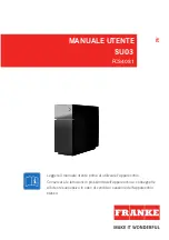 Предварительный просмотр 53 страницы Franke SU03 User Manual