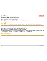 Preview for 16 page of Franke T 200 Operating Instructions Manual