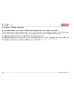 Preview for 18 page of Franke T 200 Operating Instructions Manual