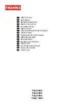 Franke TALE 1205 User Manual предпросмотр