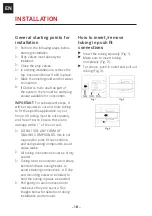 Предварительный просмотр 18 страницы Franke Vital Capsule Solo Installation And User Manual