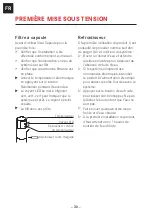 Предварительный просмотр 30 страницы Franke Vital Capsule Solo Installation And User Manual