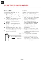 Предварительный просмотр 36 страницы Franke Vital Capsule Solo Installation And User Manual