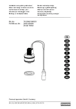 Preview for 1 page of Franke ZAQCT0002 Installation And Operating Instructions Manual