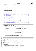 Preview for 3 page of Franke ZAQCT0002 Installation And Operating Instructions Manual