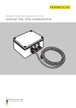 FRÄNKISCHE profi-air 180 Flat Operating Instructions Manual preview