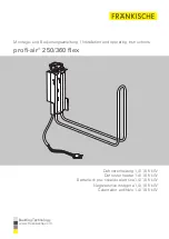 FRÄNKISCHE Profi-air 250 flex Installation And Operating Instructions Manual preview