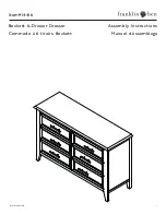 Franklin & Ben Beckett 14416 Assembly Instructions Manual предпросмотр