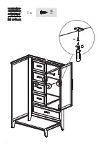 Предварительный просмотр 6 страницы Franklin & Ben BECKETT CHIFFOROBE B14427 Manual