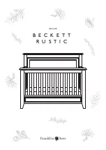 Preview for 1 page of Franklin & Ben BECKETT RUSTIC M24401 Manual