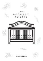 Franklin & Ben BECKETT RUSTIC M34401 Manual preview