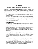 Preview for 4 page of Franklin Chef FCW16T Use And Care Manual